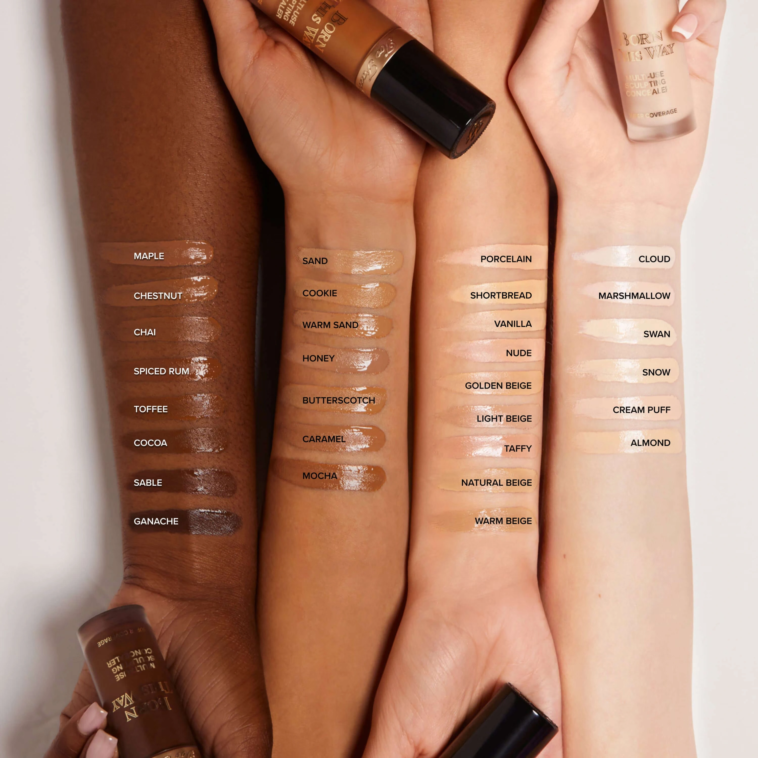Born This Way Super Coverage Multi-Use ConcealerBorn This Way Super Coverage Multi-Use Concealer Black