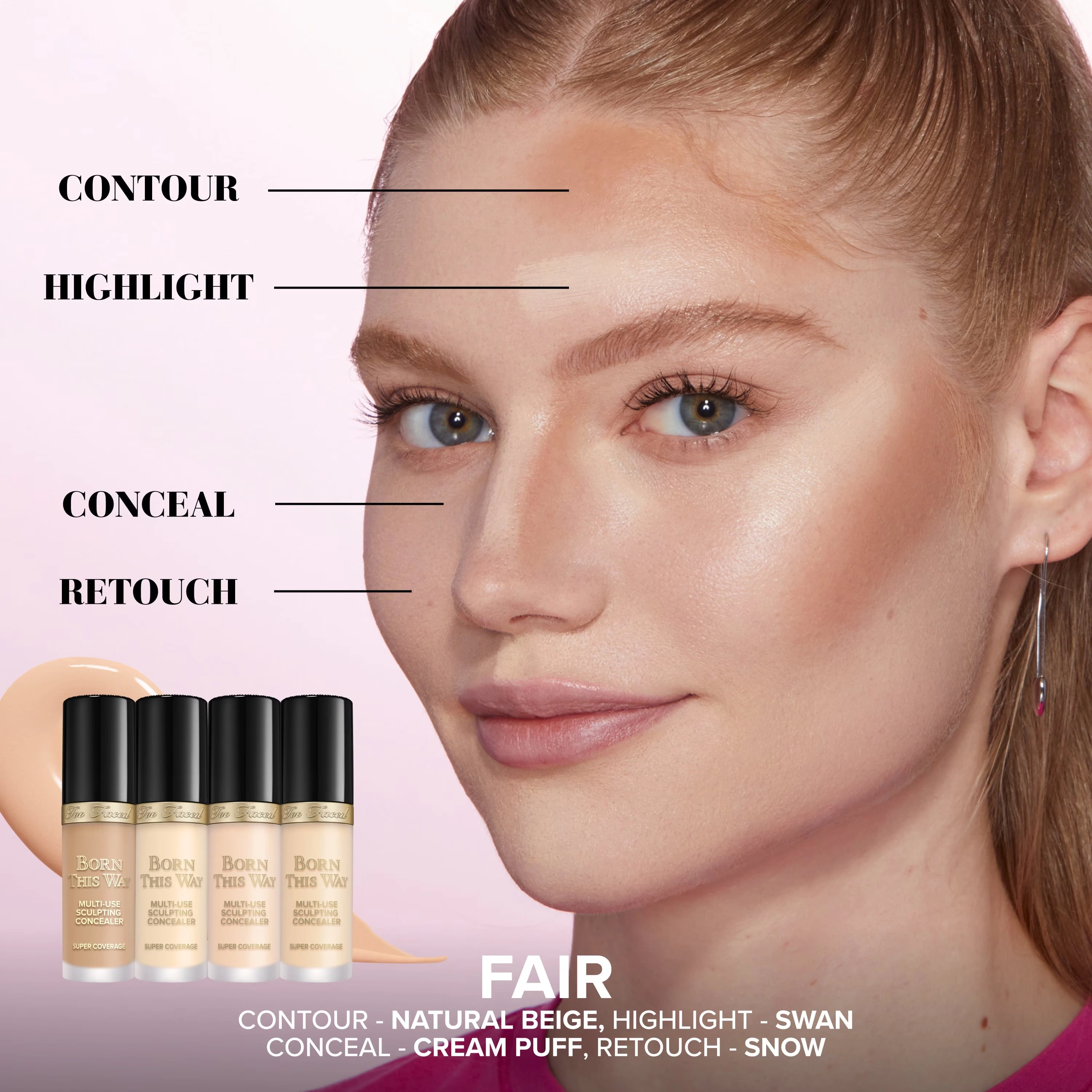 Born This Way Super Coverage Multi-Use ConcealerBorn This Way Super Coverage Multi-Use Concealer Black