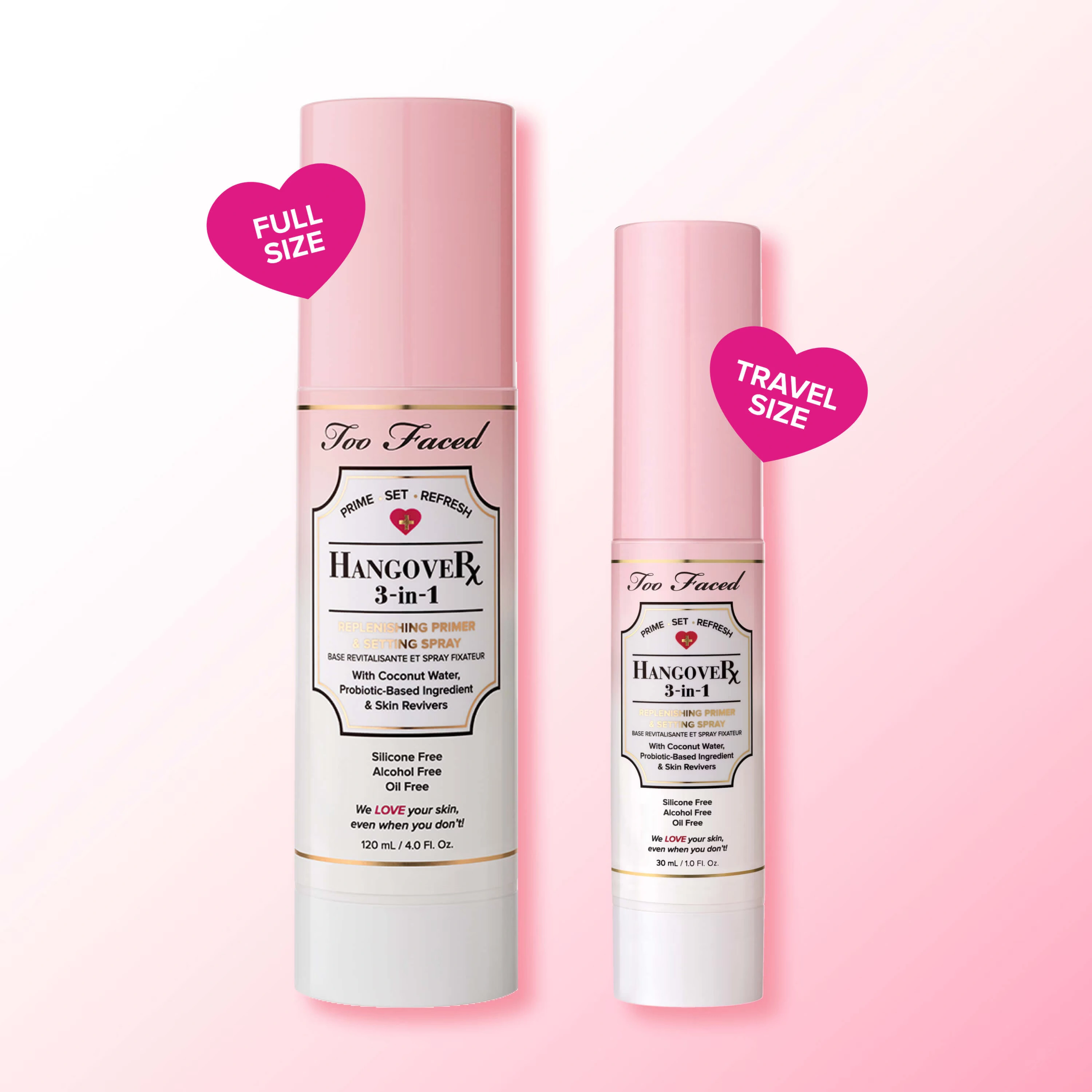 Hangover 3-in-1 Replenishing Primer & Setting SprayHangover 3-in-1 Replenishing Primer & Setting Spray